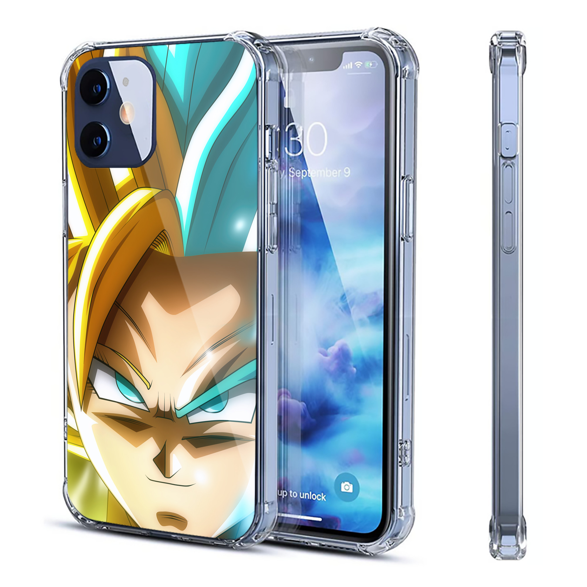 （画像用） ドラゴンボール DRAGON BALL 【iPhone 12シリーズ対応】透明スマホケース（クリアソフトケース）